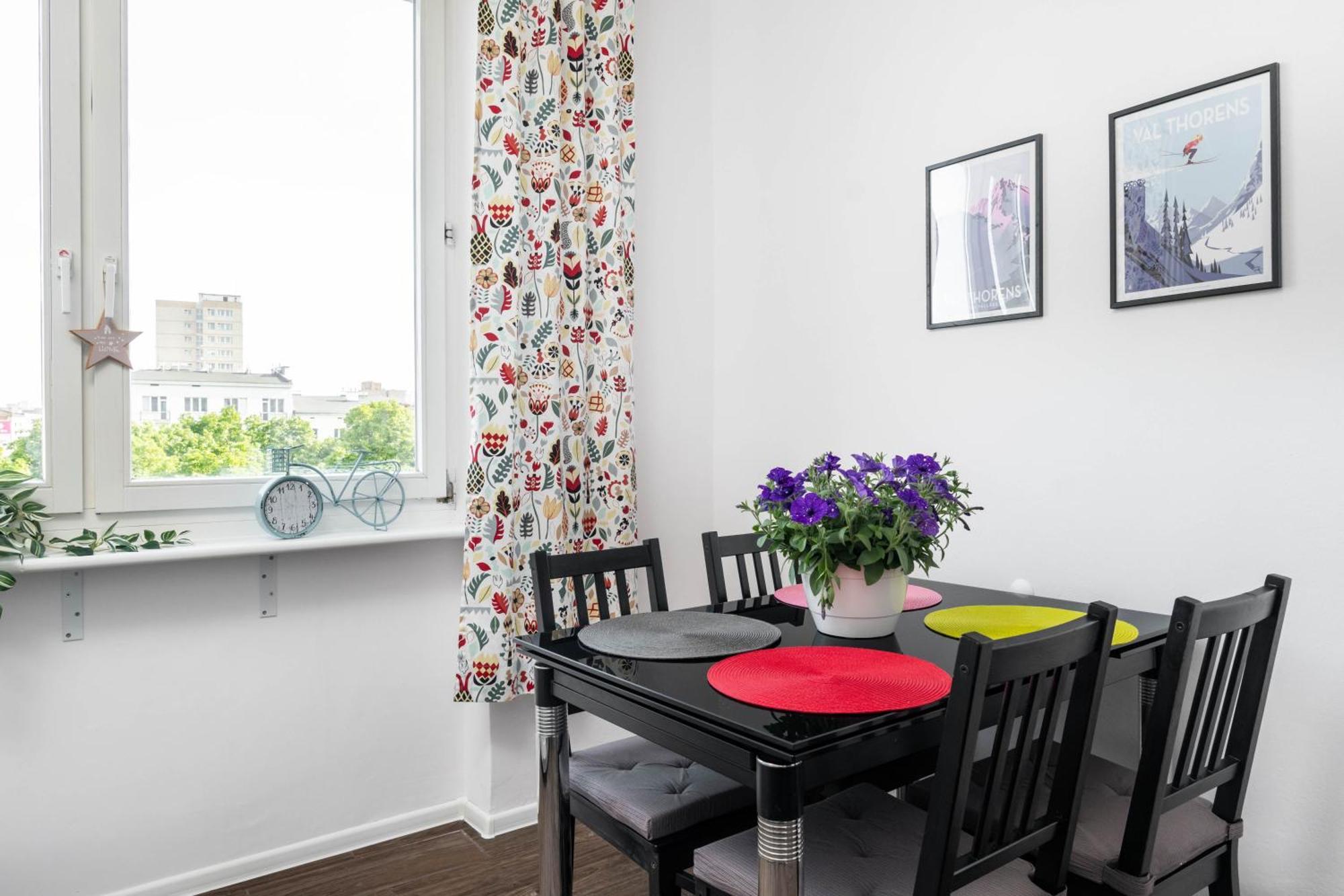 Апартаменты Rose Corner Rozana Mokotow Варшава Экстерьер фото